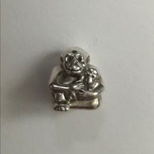 PANDORA CHARM RETIRED CHiMP FAMILY BABY MONKEY